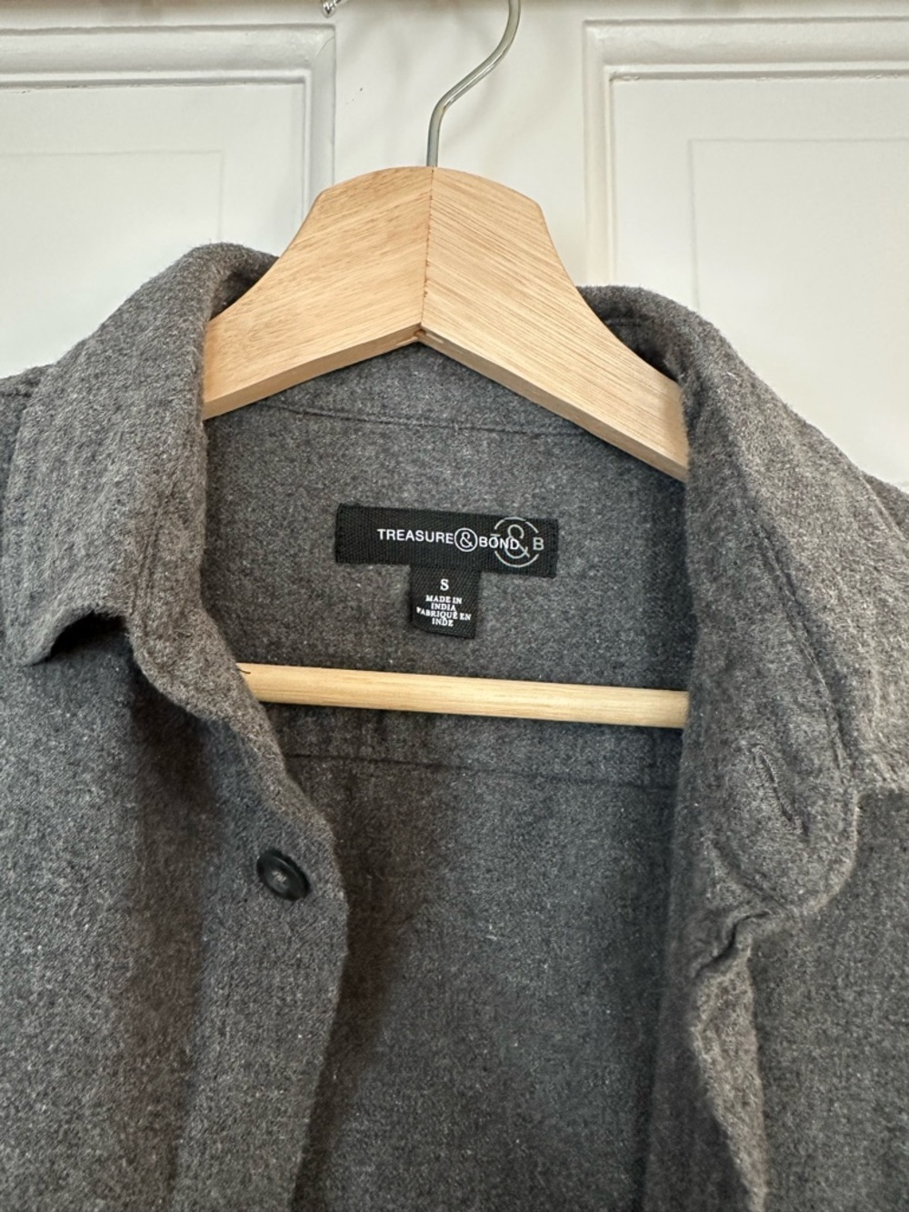 Treasure & Bond Men's Gray Flannel